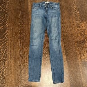 DL1961 Blue Medium Wash Smart Denim Florence Instasculpt Salinger Skinny Jeans
